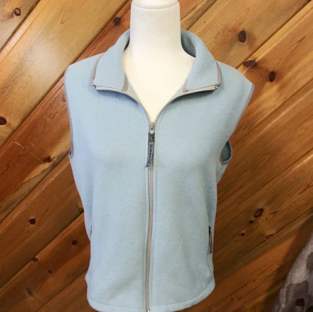 Black Diamond Vest Yukon Fleece Large Blue  USA